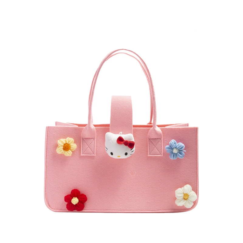 

Hello Kitty Bag Women's Bag Felt Bag Handbag Purses and Handles