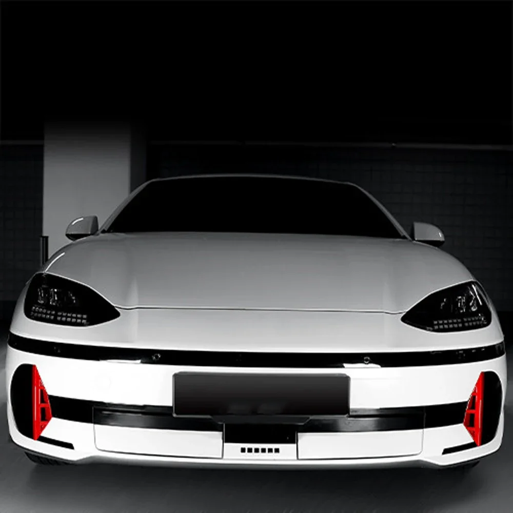 Для Hyundai Ioniq 6 2022 2023 передний бампер противотуманная фара рамка крышка автомобиля