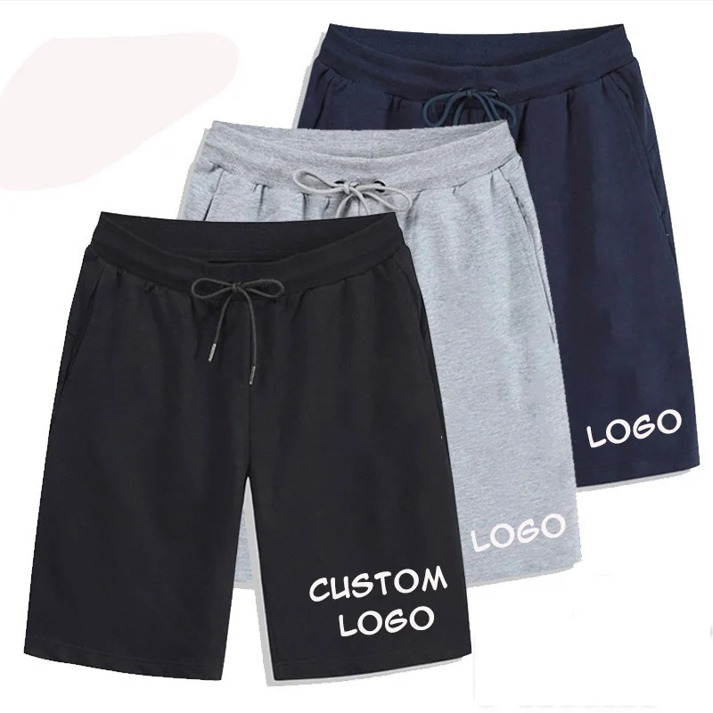 2022 New Men Shorts Pants Costom Shorts Summer Male Casual Jogging Slim Fit Sport Short Pants Trousers Custom Your Logo