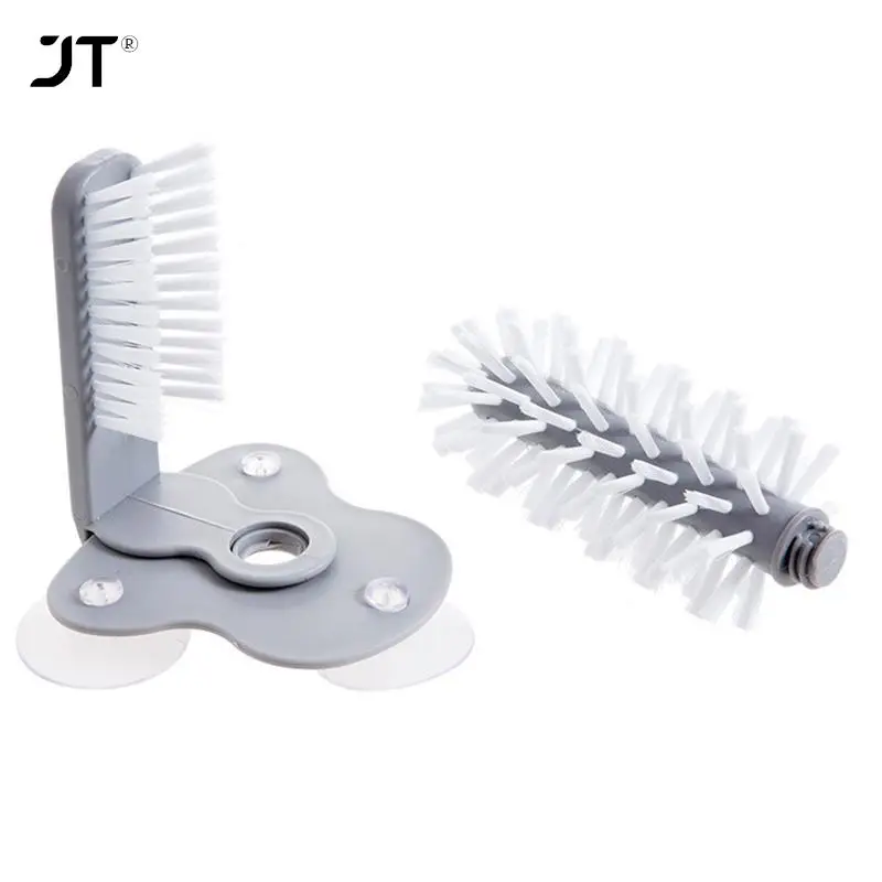 

2 In 1 Drink Mug Suction Cup Cleaning Brush Cup Scrubber Cleaner Bottles Brush