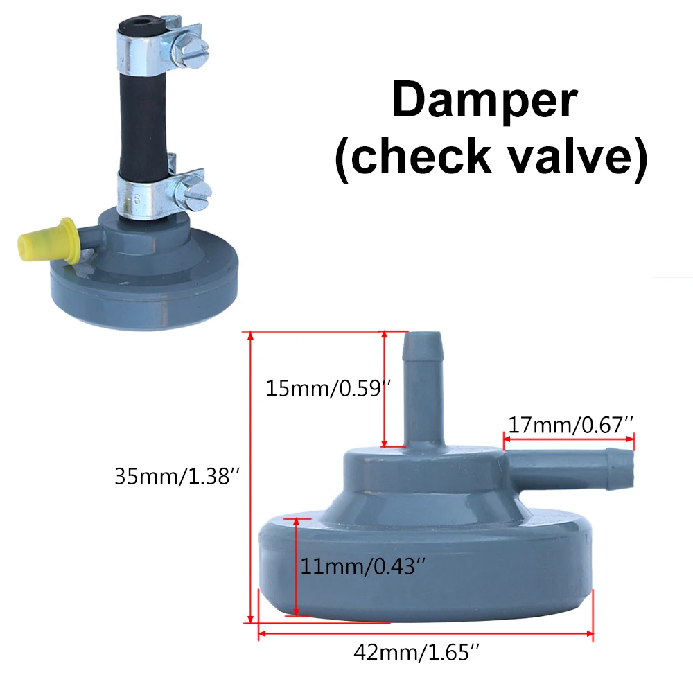 

Универсальный обогреватель, демпфер топливного насоса + комплект зажимов, аксессуары для обогревателя, запасные части для диз...