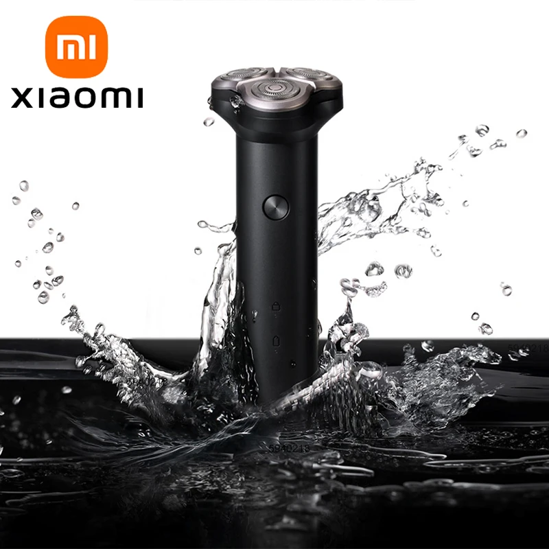 

Электробритва XIAOMI MIJIA S300, Мужская водонепроницаемая триммер для сухого и влажного бритья, с тройным лезвием, IPX7