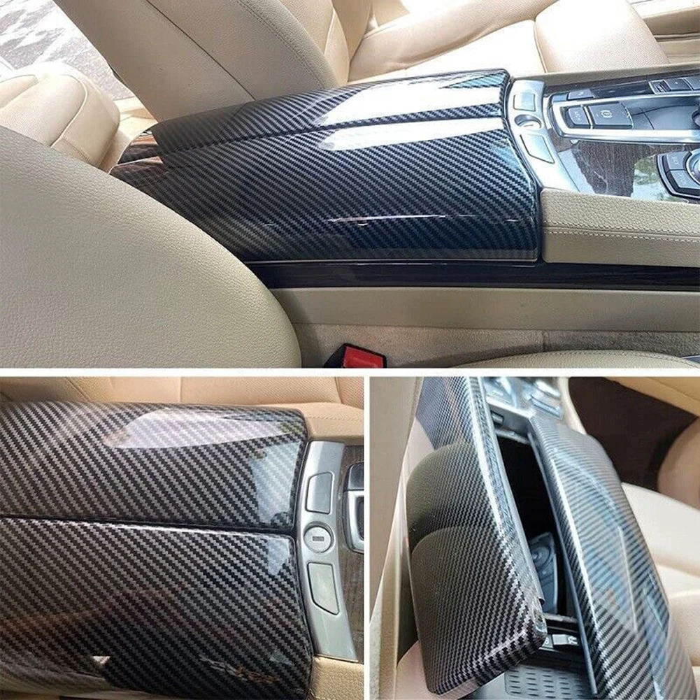 

1 шт., Обложка из углеродного волокна для BMW 7 Series F01 F02 09-15