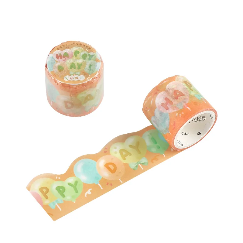 3cm*300cm Small Fresh Cute Shaped Washi Tape Kawaii Stationery Collage Journal Scrapbooking Decoration Material Masking Tapes - купить по