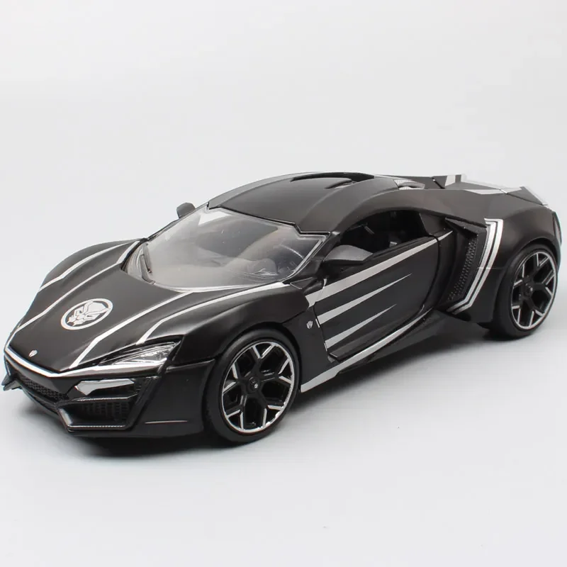 

Jada 1:24 весы Lykan HyperSport Supercar Diecast игрушечные автомобили спортивные металлические модели автомобилей Миниатюрные для коллекции Z11