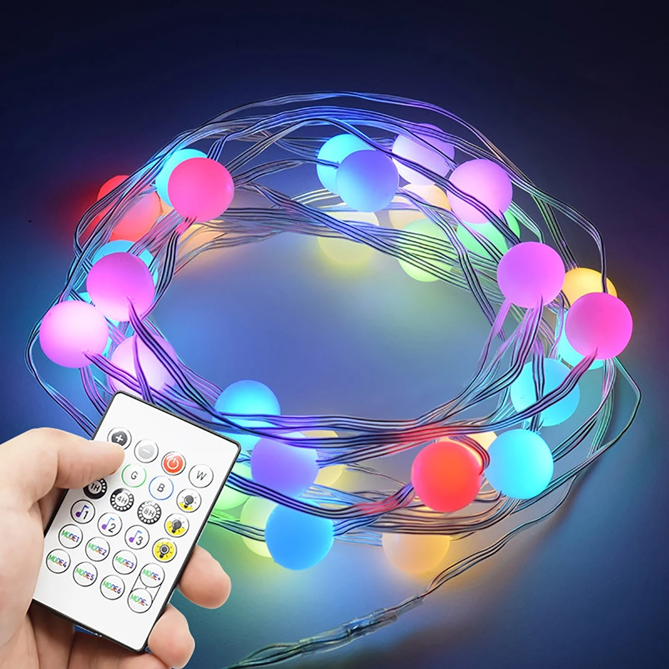 

Гирлянда светодиодная с Wi-Fi и Bluetooth, 5/10 м