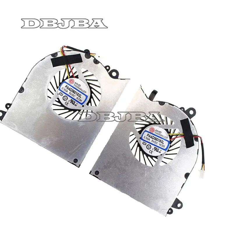 Fan For MSI GS60 Cooling PAAD06015SL N293 N294 5V 0.55A CPU+GPU FAN | Laptop Pads