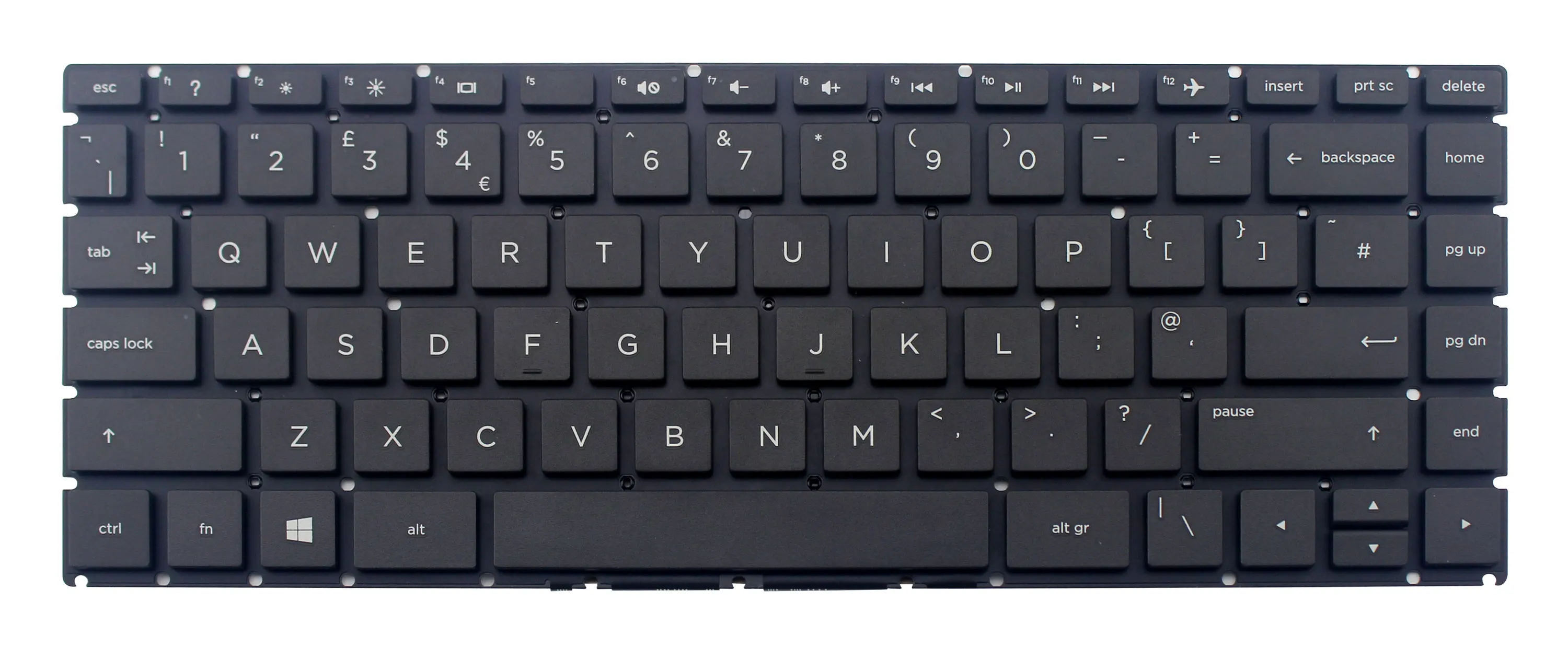 Новая Коричневая стандартная клавиатура LARHON для HP 14-bp000 14-bp100 14-bs000 14-bs100 14-bs500 14-bw000