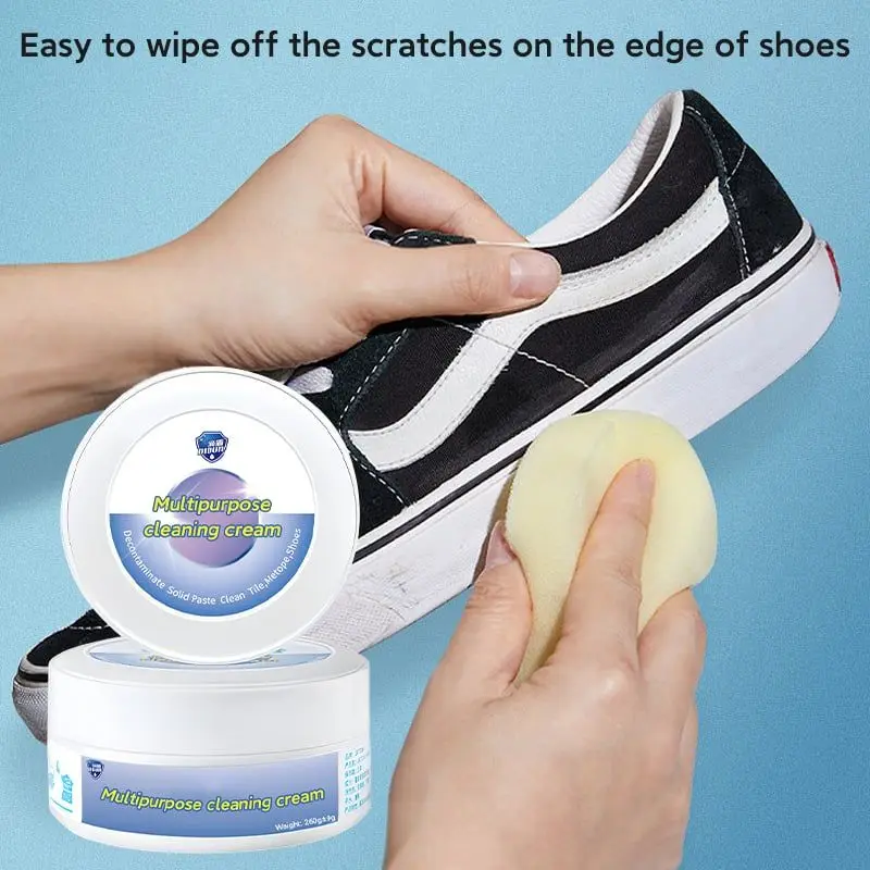 

2023 new version Multi-functional cleaning and stain removal cream White Shoes