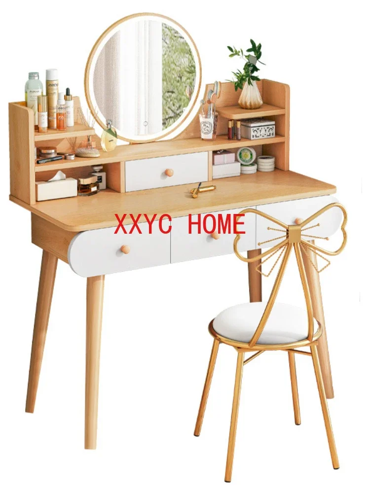 Tocador nórdico с зеркалом для макияжа уборка спальни напрокат vestidores