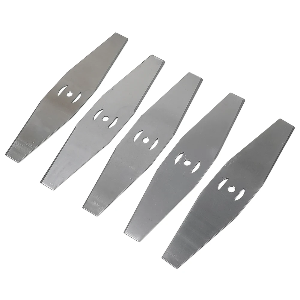 

5pcs Metal Grass String Trimmer Blades Electric Lawn Mower Blades For Replacement Lawn Mower Electric Cutting Machine Saw Blades