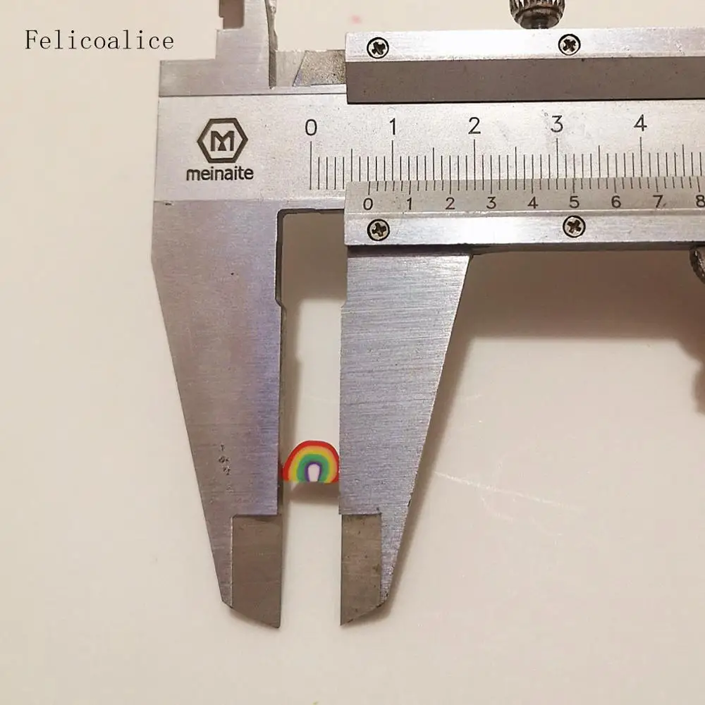 Милая Радужная мягкая глина 20 г декоративное искусство для ногтей сделай сам