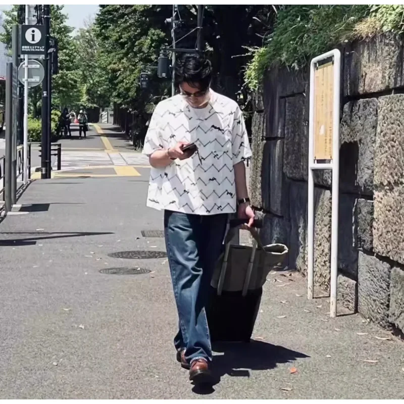 VISVIM WMV 23ss Copa Nakamura японская пара повседневная гавайская летучая мышь кардиган