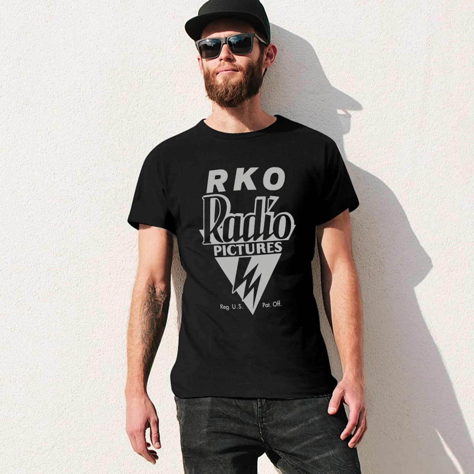 Фото Футболка RKO Radio Pictures с коротким рукавом ко Дню независимости №3