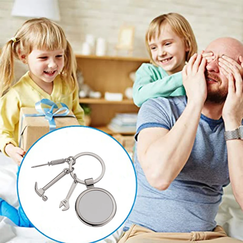 Сублимационный Брелок сделай сам с инструментами теплопередающий декоративный