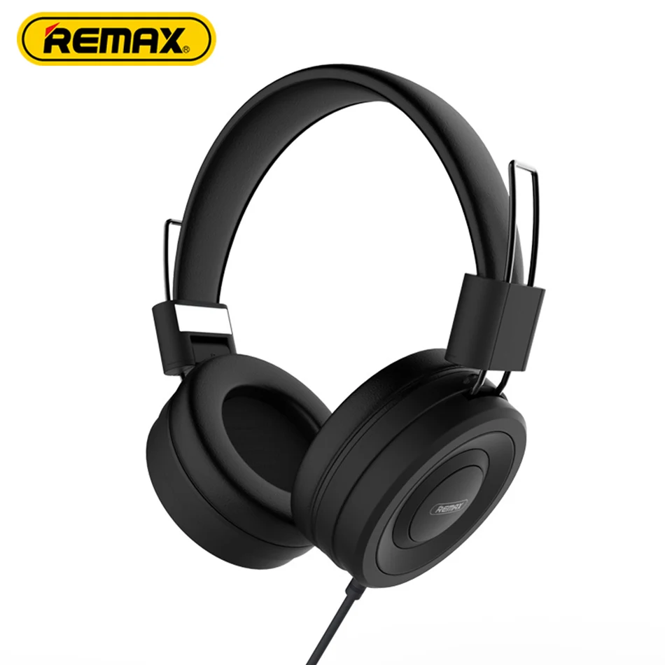 

Remax RM-805 2021 Newest Long Standby Head-mounted Wired Earphone Support TF Card Music Playback Gaming Headphone For Phone