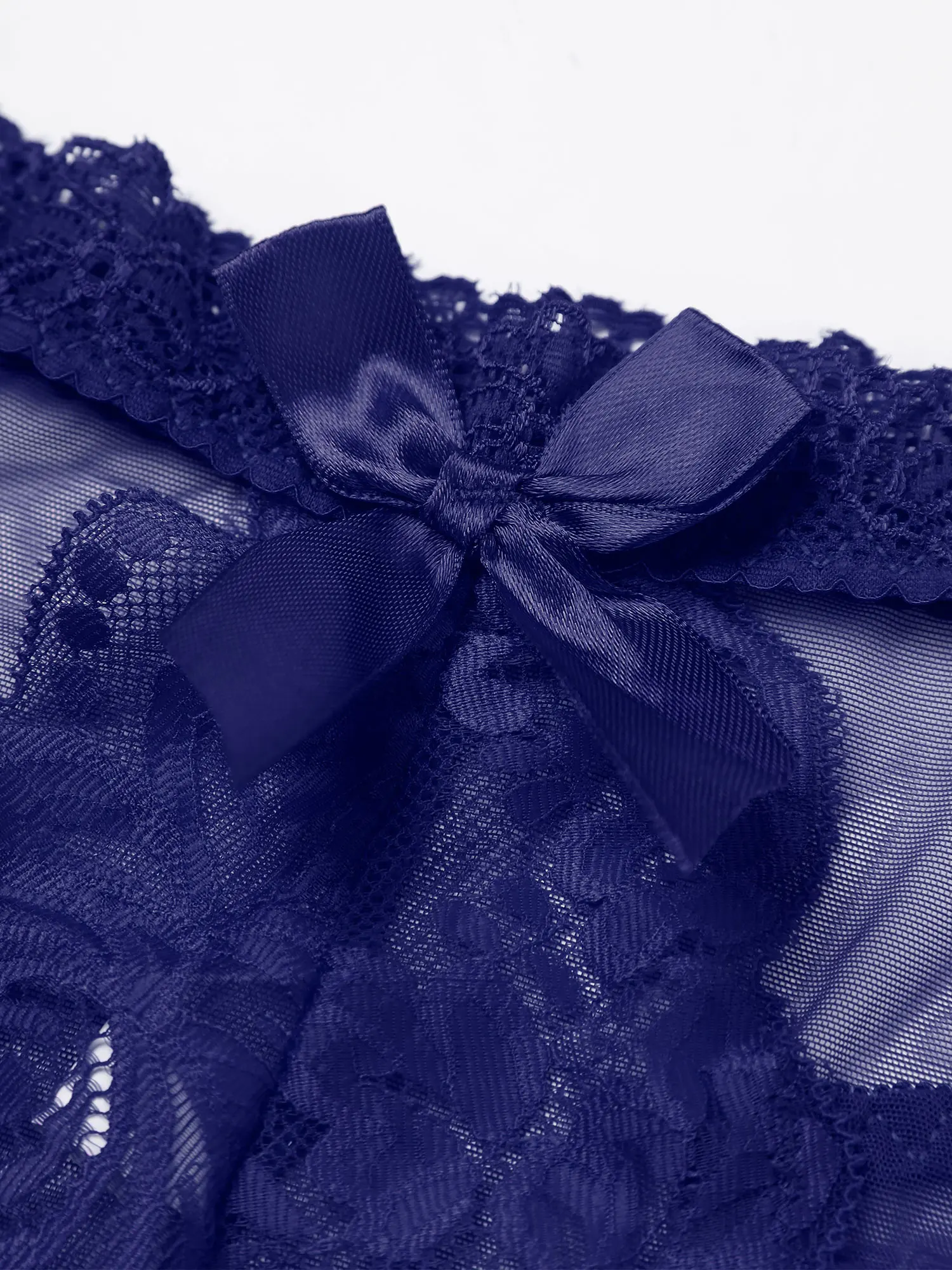 Женское кружевное дышащее прозрачное нижнее белье Sissy трусы с высокой талией