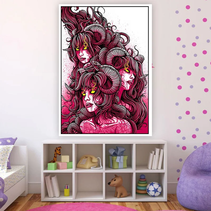 Фон для фотосъемки со злым скелетом с изображением персонажа страха