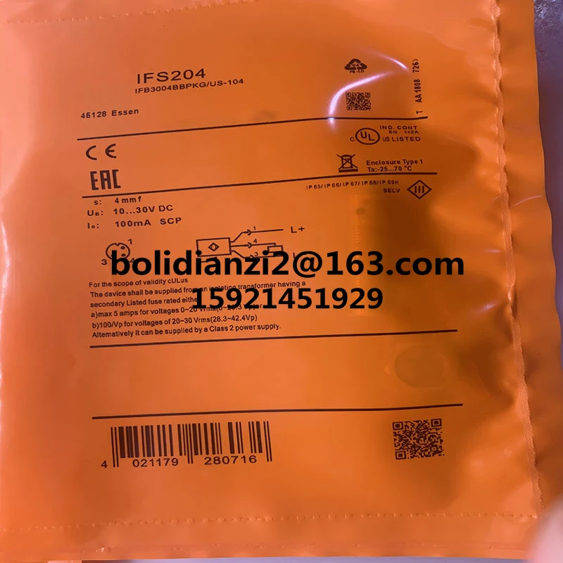 Новый оригинальный датчик приближения IFS204 IFS205 IFS212 IFS211 IFC204
