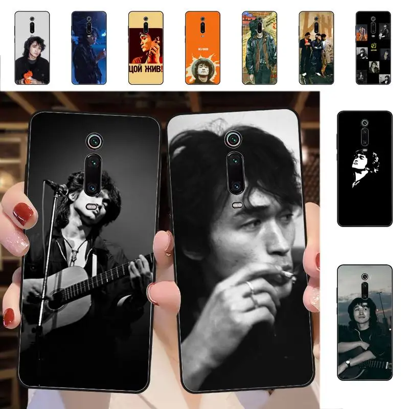 

Viktor Tsoi Phone Case for Redmi 5 6 7 8 9 A 5plus K20 4X S2 GO 6 K30 pro