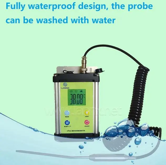 LANNX vThm M8 Электронный термометр для животных Профессиональный водонепроницаемый