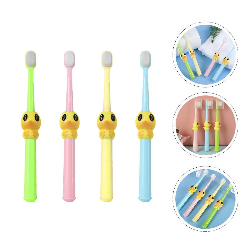 

4 шт., Детские зубные щётки