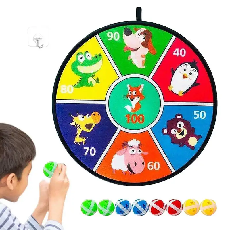 

Детская игра на открытом воздухе, 8 липких шариков