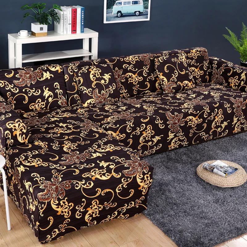 

new printed sofa covers for living room sofa protector anti-dust elastic stretch covers for corner Dust cover