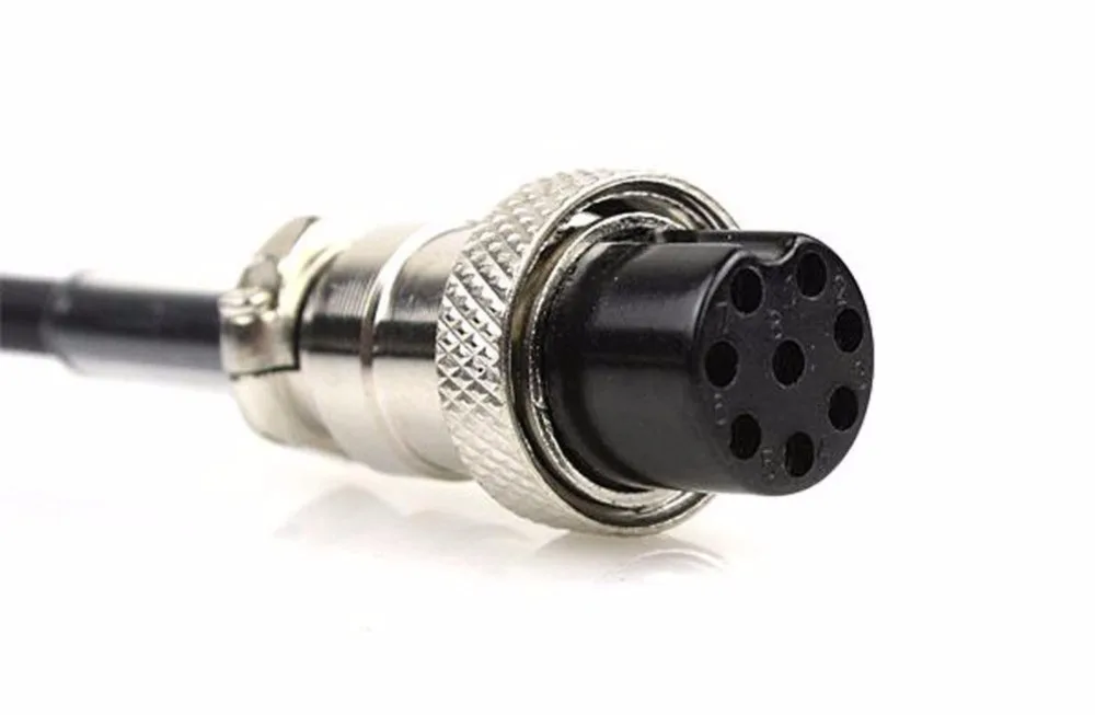 TM-241 8 PIN Plug Speaker PTT Ham Radios Mic MC-44 Microphone Hand Mic For Kenwood Radio TM-231 TM-241 TW-4000A Walkie Talkie