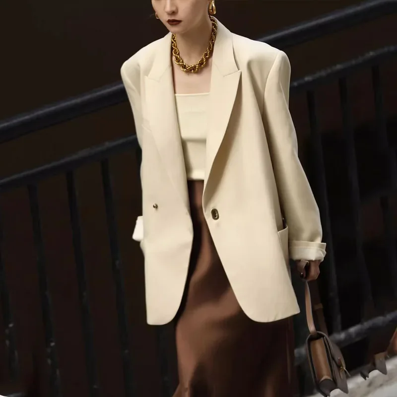 24ss женский роскошный модный пиджак повседневная куртка большого размера