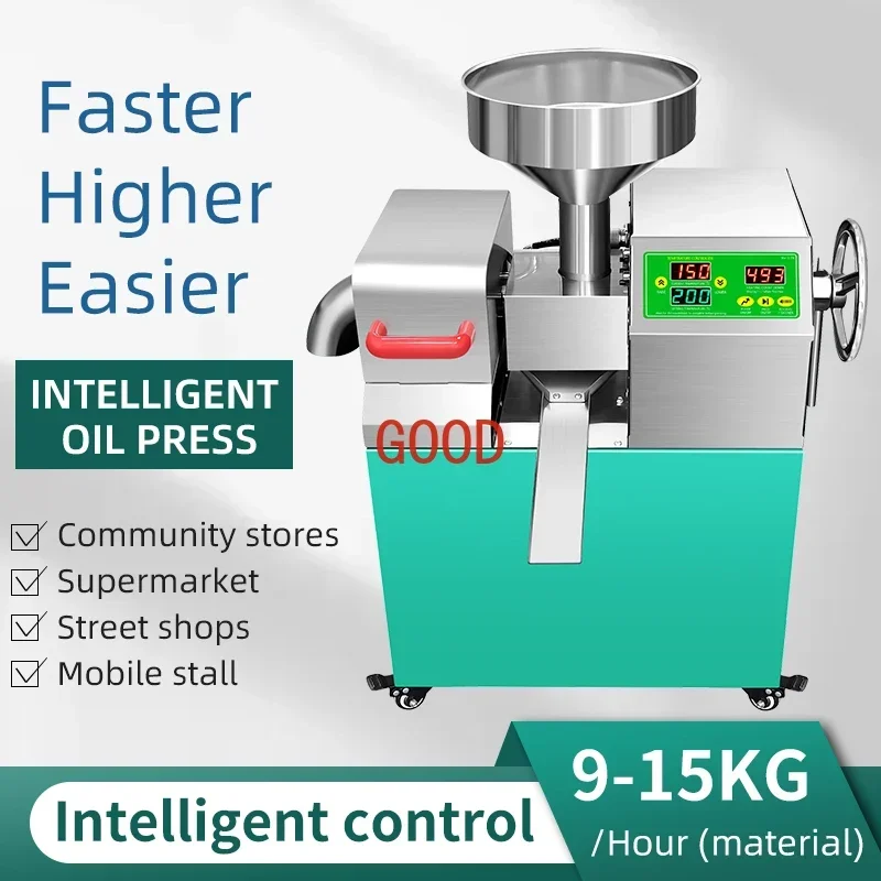 Пресс для масла коммерческий 220 В 110 нержавеющая сталь арахис сасаме подсолнухи