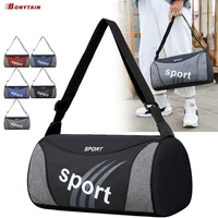 unisex outdoor shoulder backpack with belt large capacity men camping running gym bag multifunction travel hiking sports bag