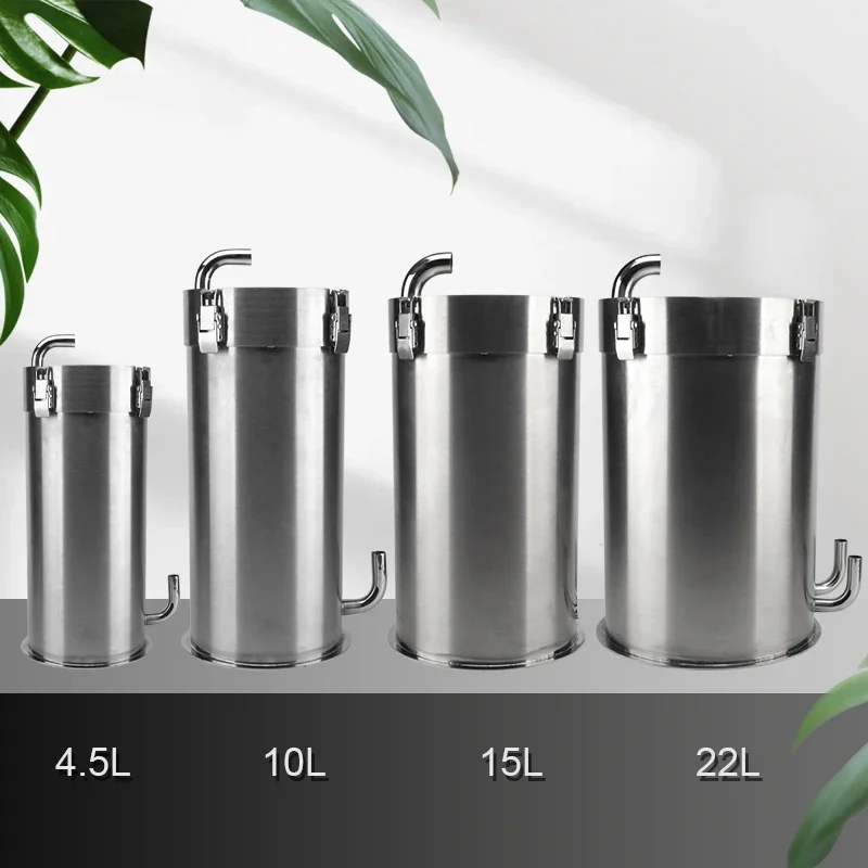 Фильтр из нержавеющей стали внешний фильтр для аквариума Premium Fish бак канистра Filter