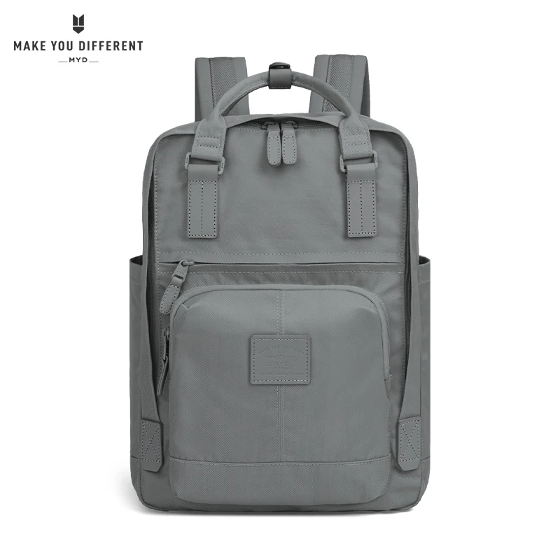 

Рюкзак для ноутбука MYD, дорожная школьная сумка для женщин и мужчин, с защитой от кражи, водонепроницаемая вместительная уличная Сумка для к...