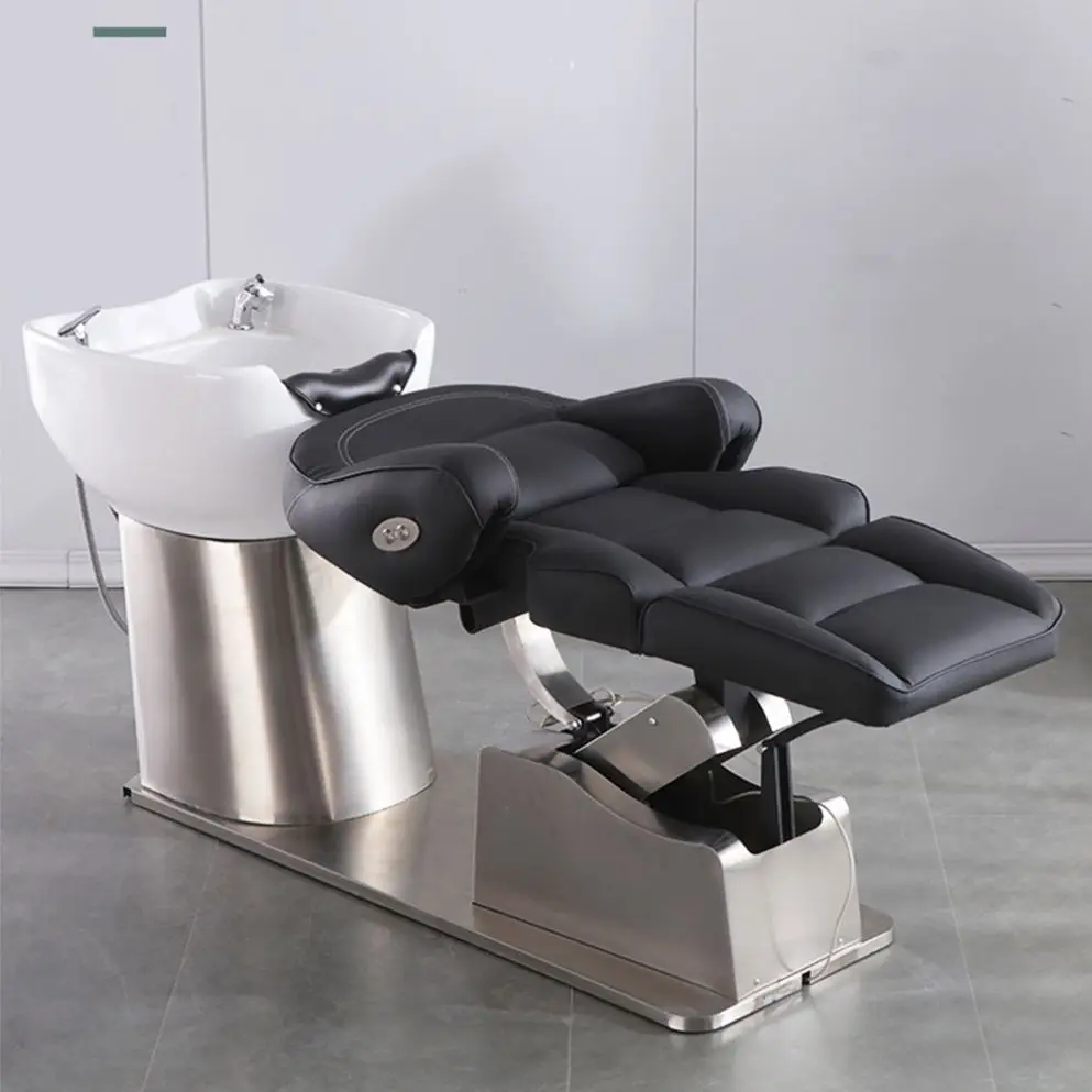 

Роскошные аксессуары для волос, мебель, белые электрические кресла для шампуня, кровать