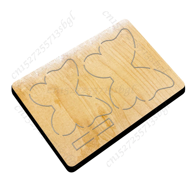 Пресс-формы в виде бабочки и банта Новые пресс-формы деревянные подходят для