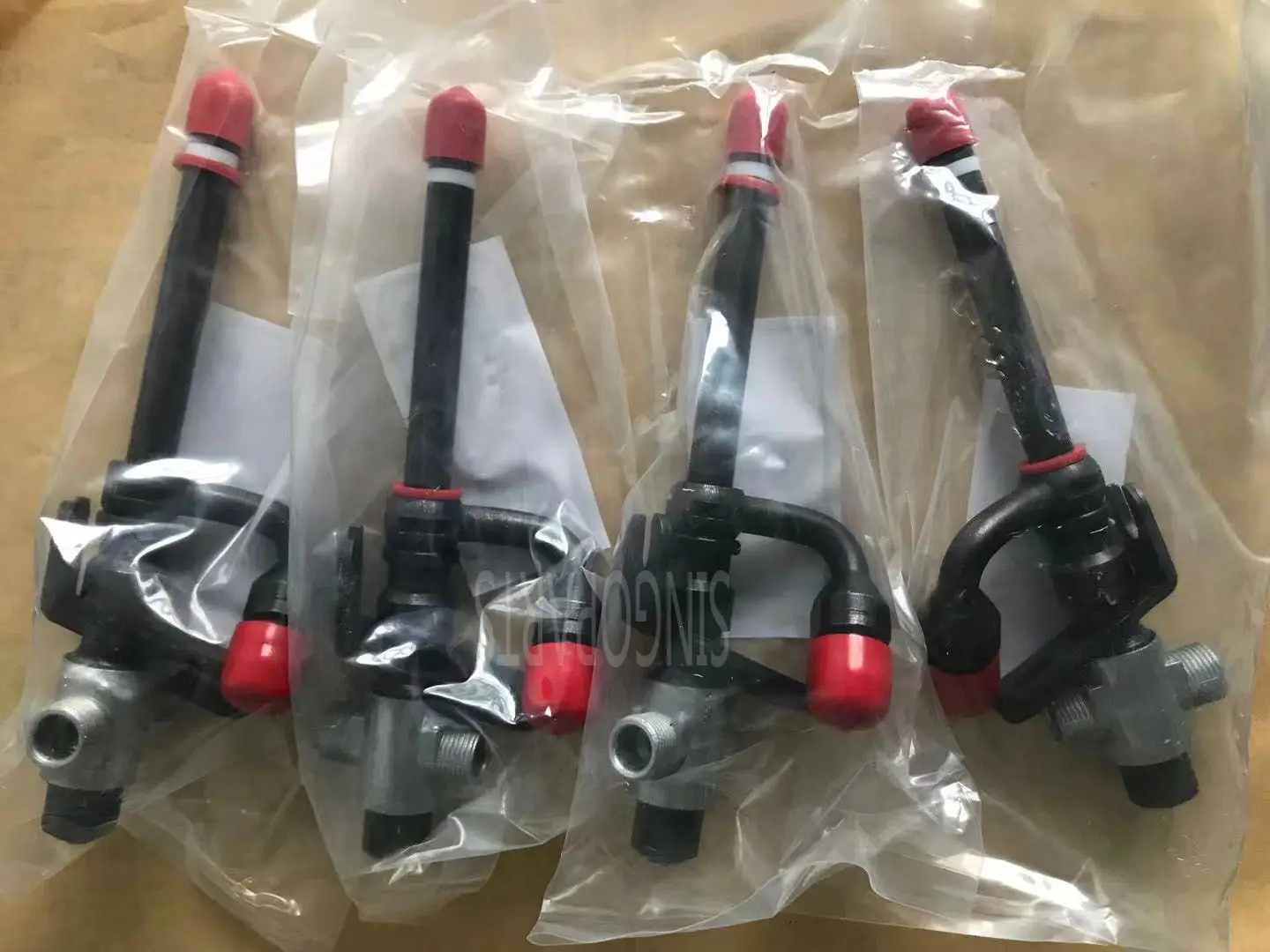 (4 шт./компл.) SINGOPARTS топливная форсунка RE 531436 507766 Для John Deere 6020 6120 6220 6215 6515