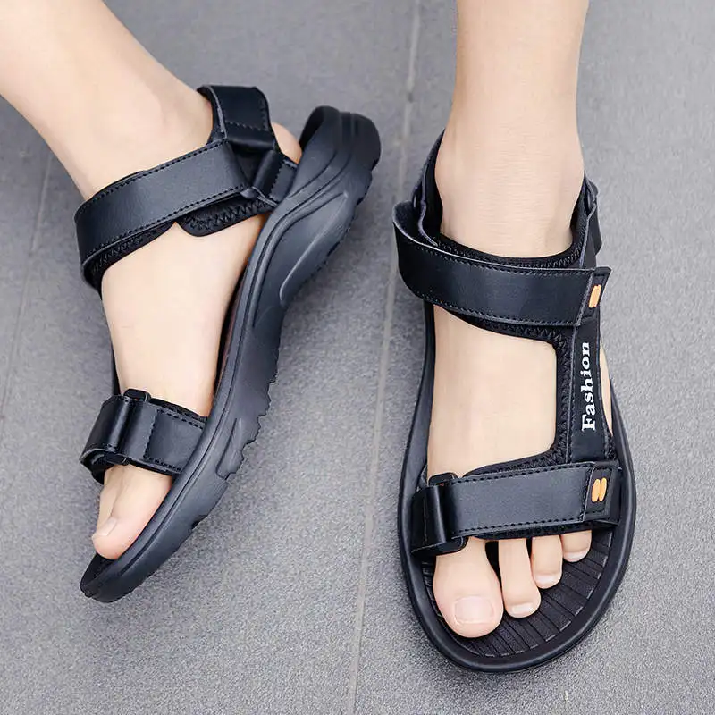 

Summer Sandals 2021 Ankle Flip Flop Men Rubber Hard-Wearing Summer Shoes For Men Ventilation Rubber Clogs Sneskers Tennis Teen