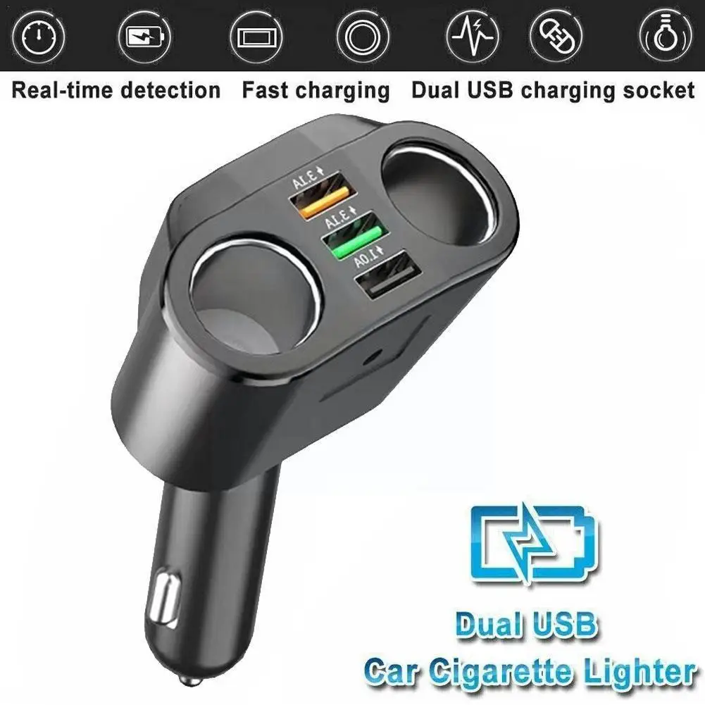 

Адаптер для разветвителя, 3,1 А, зарядное устройство Usb для 12-24 В автомобиля, внедорожника, для телефона, Mp3, Dvr доступа A8x0