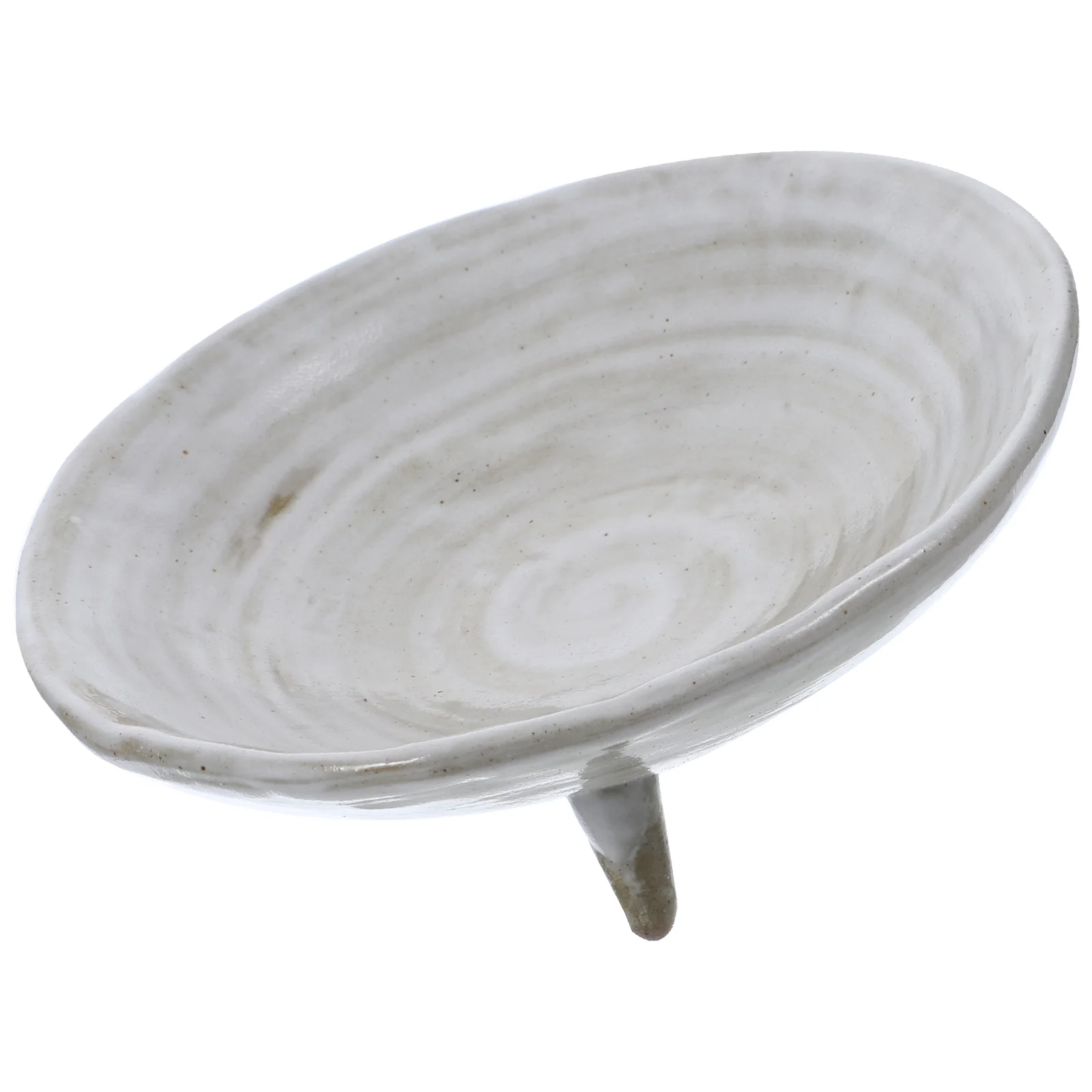 

Ceramic Fruit Serving Tray Footed Fruit Tray High Base Snacks Dessert Tray