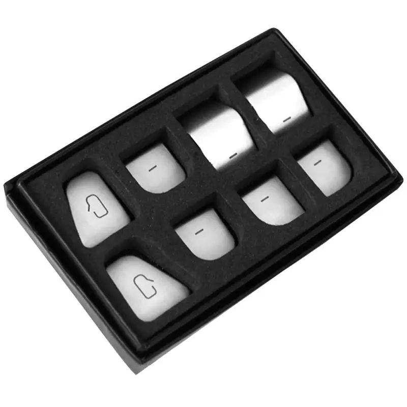 

11Pcs Power Window Switch Control Button Door Switch Window Up Button Door Switch Modification Decor For Tesla Model 3/Y