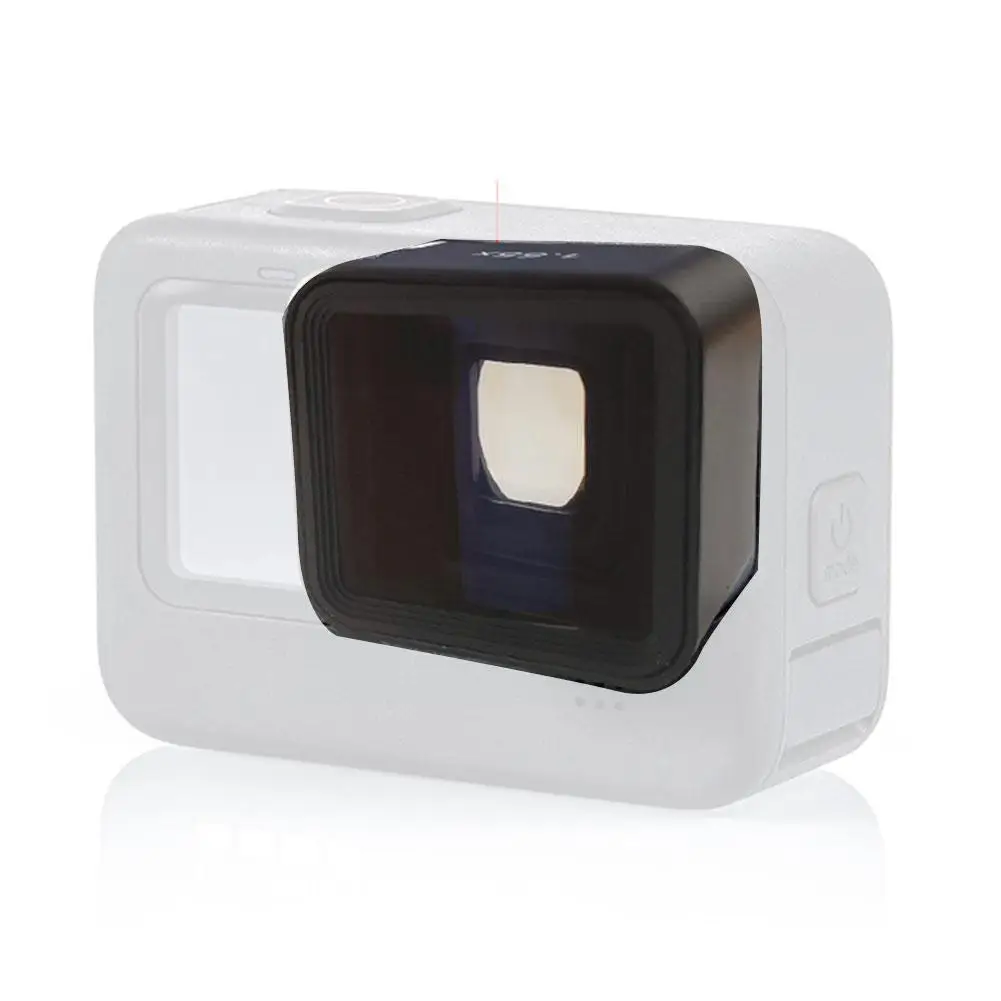 

For 9 Sports Camera 1.55x Movie Lens Suitable For Hero 9 Wide Screen Brushed Blu-ray Anamorphic Lens Q4p0