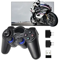 2 4 g wireless gamepad joystick for android smart phone for pc tablet for ps3 console controle usb pc game controller