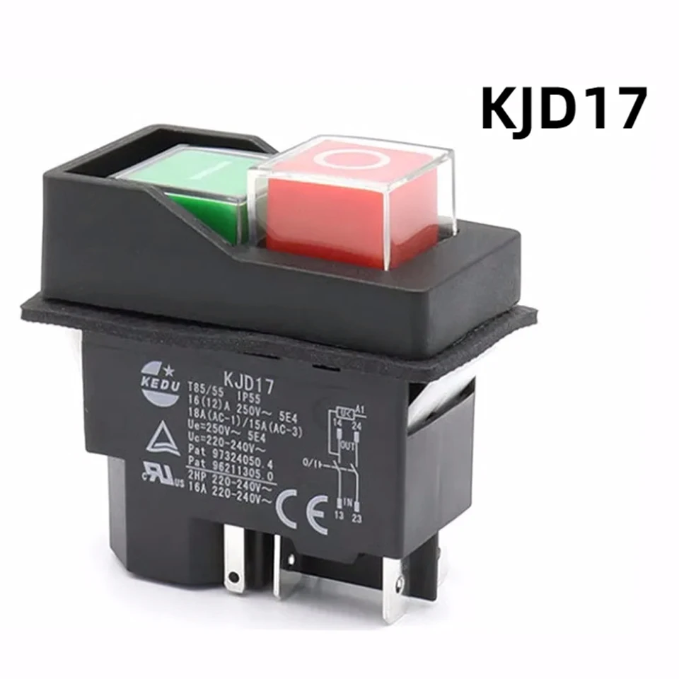Новейший переключатель слайсер Kjd17/F/16 водонепроницаемый электромагнитный переключатель 4 фута/5 футов 250 В