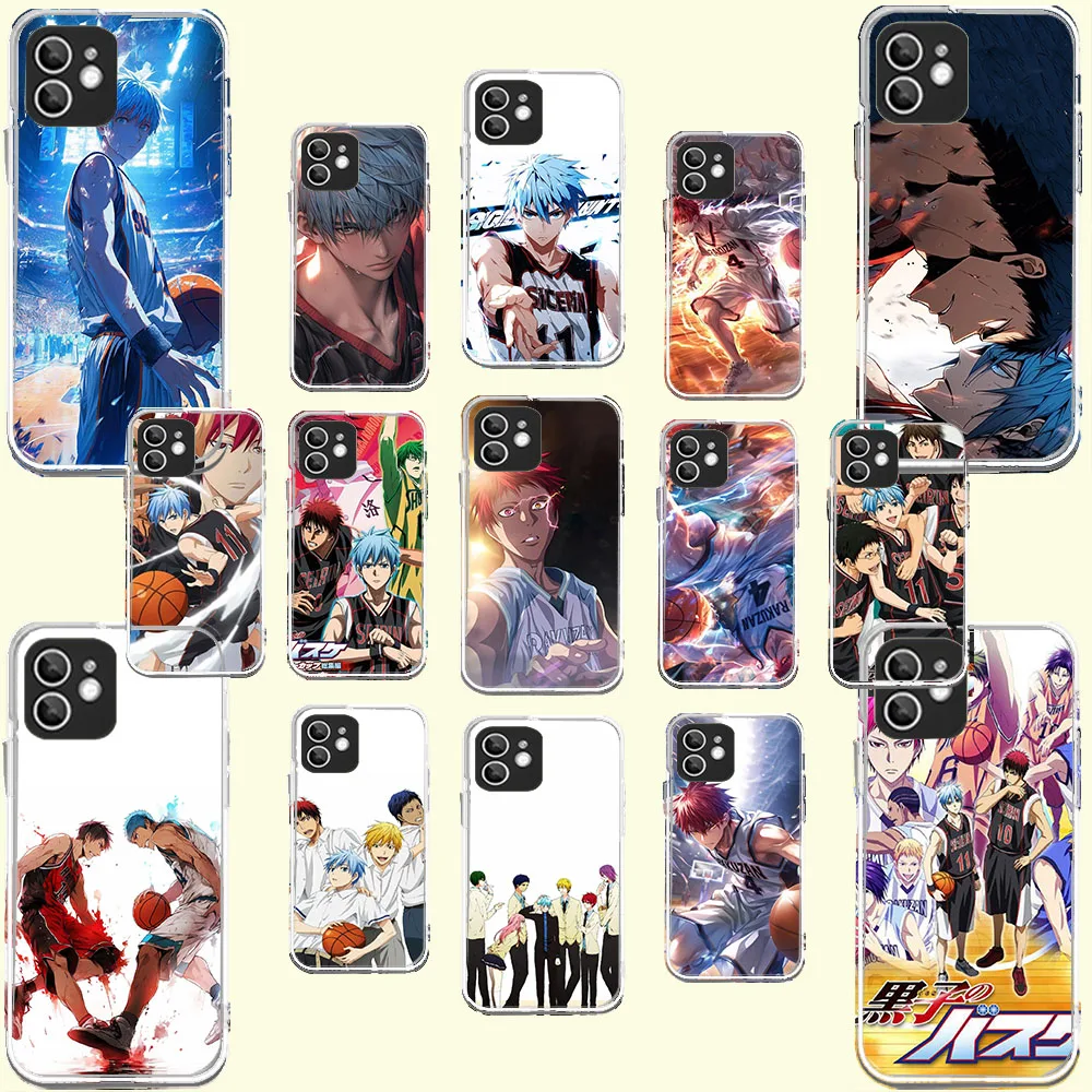 WB-15 Баскетбольный прозрачный силиконовый чехол Куроко для LG K9 10 11 12 22 30 40 41 50 51 61 62