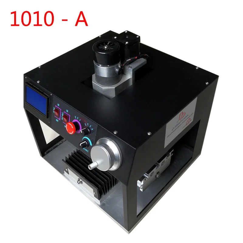 Enlarge Mini CNC Router Column Type 1010 Frame Column Ertical Engraving Machine High Accuracy 400W Spindle 220V / 110V Power Supply