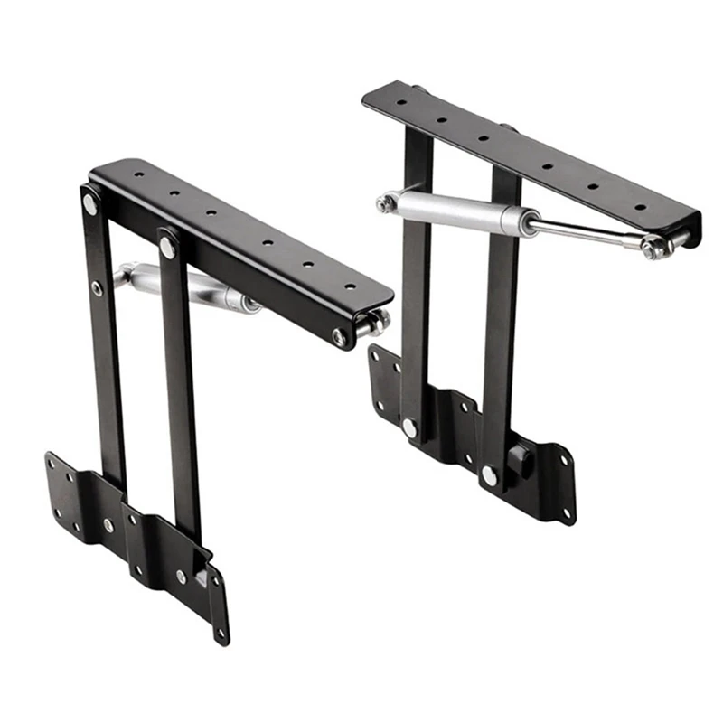 

2Pcs Table Hinges Lift Up Coffee Table Top Foldable Mechanism Hardware Furniture Lifting Folding Cabinet Hinge
