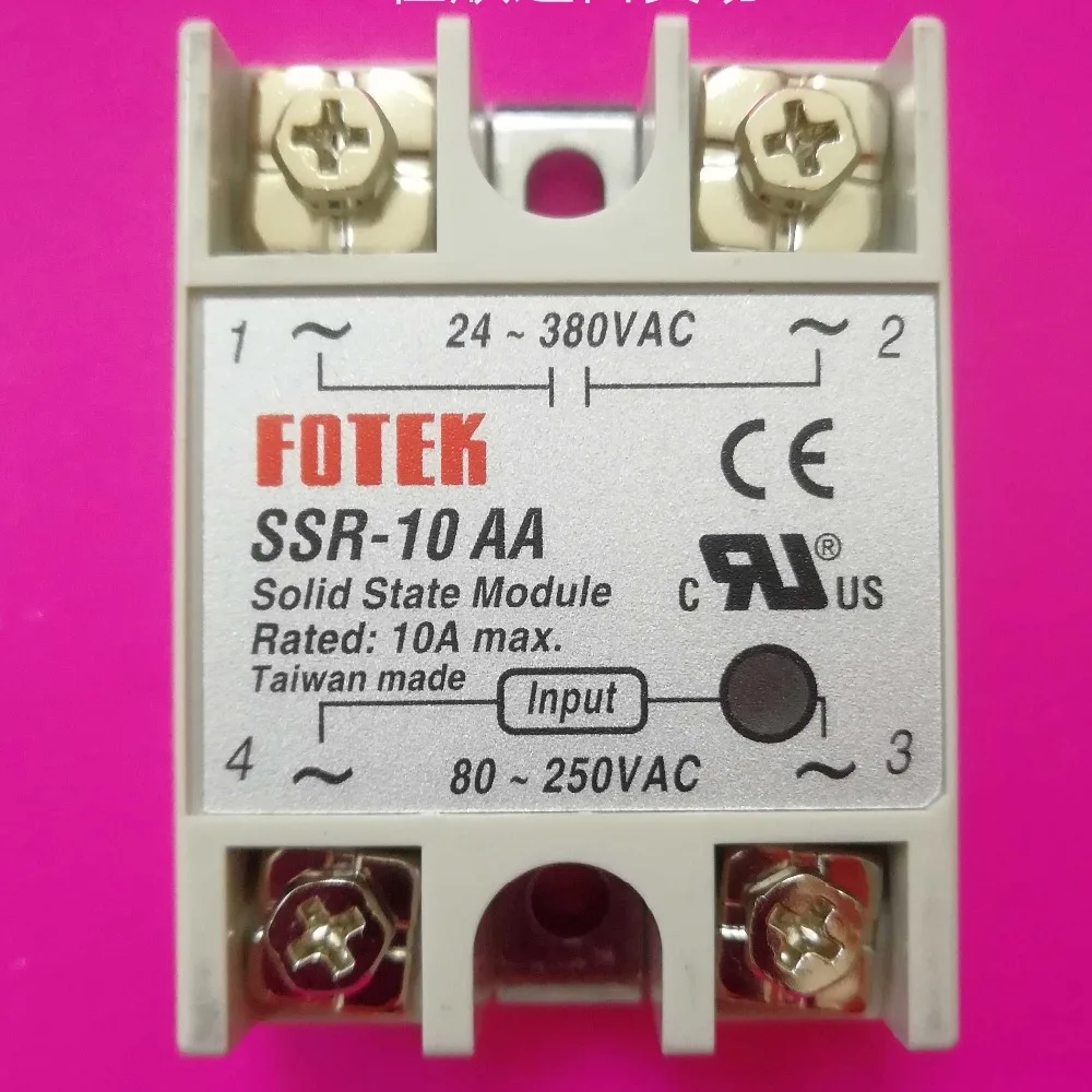 SSR-10AA SSR-25AA SSR-40AA SSR-50AA SSR-75AA Новое оригинальное твердотельное реле FOTEK