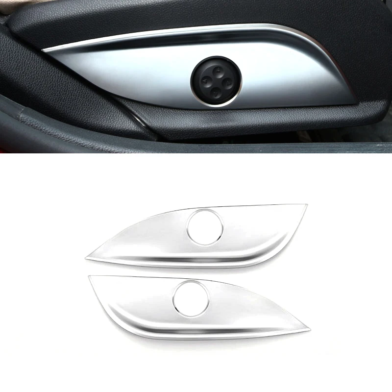 Для Mercedes Benz E C GLC GLS Class W212 W213 W205 2015-2018 Автомобильные аксессуары Внутренняя панель регулировки сиденья Кнопка переключения Крышка Накладка