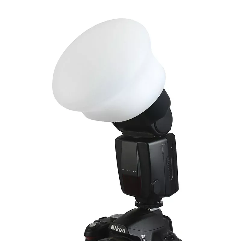 

2022 Silicon Light Diffuser Rubber Sphere Modular Flash Accessories for Godox Canon Nikon Yongnuo Camera Speedlite as MagMod